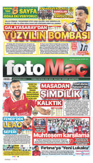 Fotomaç Gazetesi Manşeti