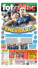 Fotomaç Gazetesi Manşeti