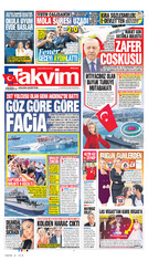 Takvim Gazetesi Manşeti