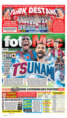 Fotomaç Gazetesi Manşeti