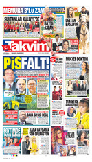 Takvim Gazetesi Manşeti