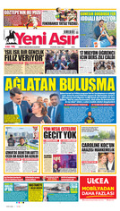 Yeni Asır Gazetesi Manşeti