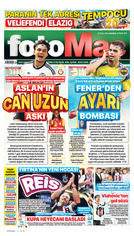 Fotomaç Gazetesi Manşeti