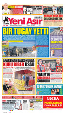 Yeni Asır Gazetesi Manşeti