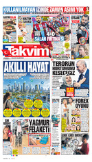 Takvim Gazetesi Manşeti