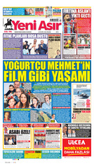 Yeni Asır Gazetesi Manşeti