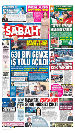 5 Ekim 2026 Tarihli Sabah EGazete