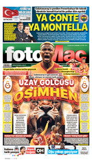 Fotomaç Gazetesi Manşeti
