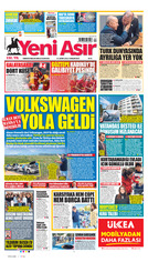 Yeni Asır Gazetesi Manşeti