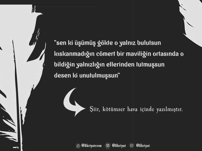 Yalnizlik Siiri Atilla Ilhan