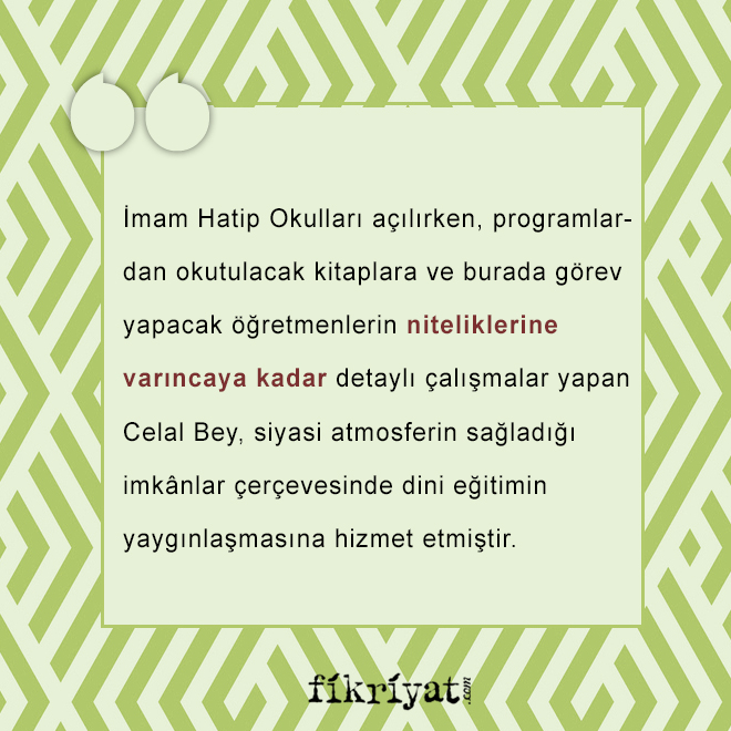 Imam Hatip Liseleri Ilk Olarak Nasil Acildi Celaleddin Okten Kimdir Galeri Fikriyat Gazetesi