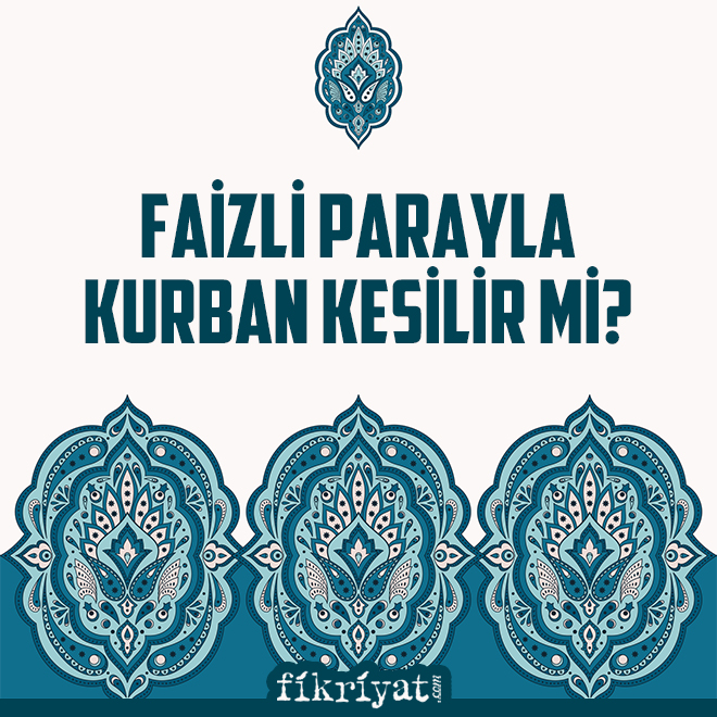 Kredi ile kurbanlık almak caiz mi? Kredi kartı ile kurbanlık alınır mı