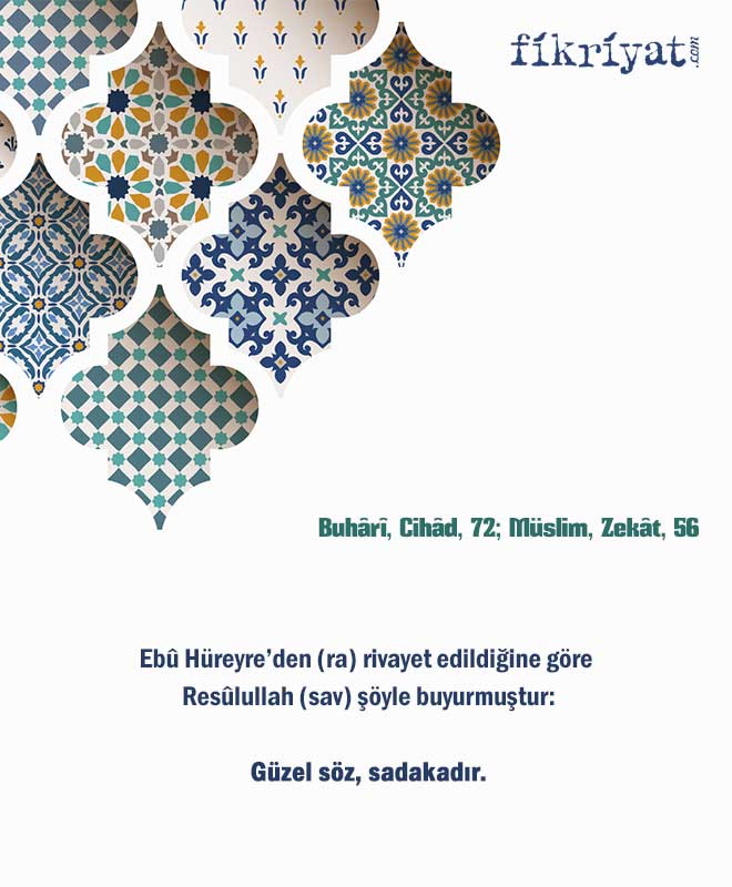 Sadaka ile ilgili hadisler Sadaka nasıl verilir? Galeri Fikriyat