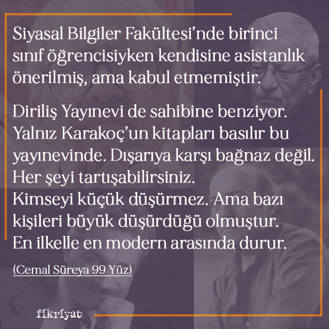 Bilge Şair Sezai Karakoç’a ediplerin gözüyle bakmak - Galeri - Fikriyat