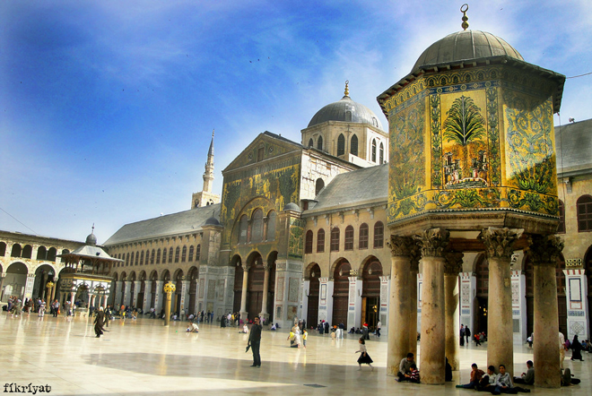 Özgün Mimari Ve Süslemeleriyle Şam Emeviye Camii - Galeri - Fikriyat ...