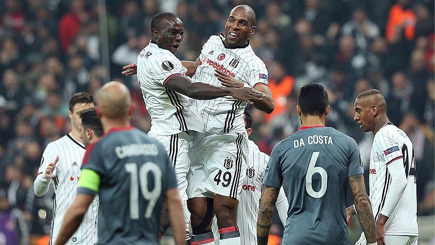 Beşiktaş 14 sezon sonra Avrupa’da çeyrek finalde