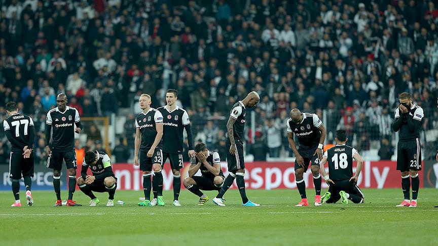 Beşiktaş UEFA’ya alkışlarla veda etti
