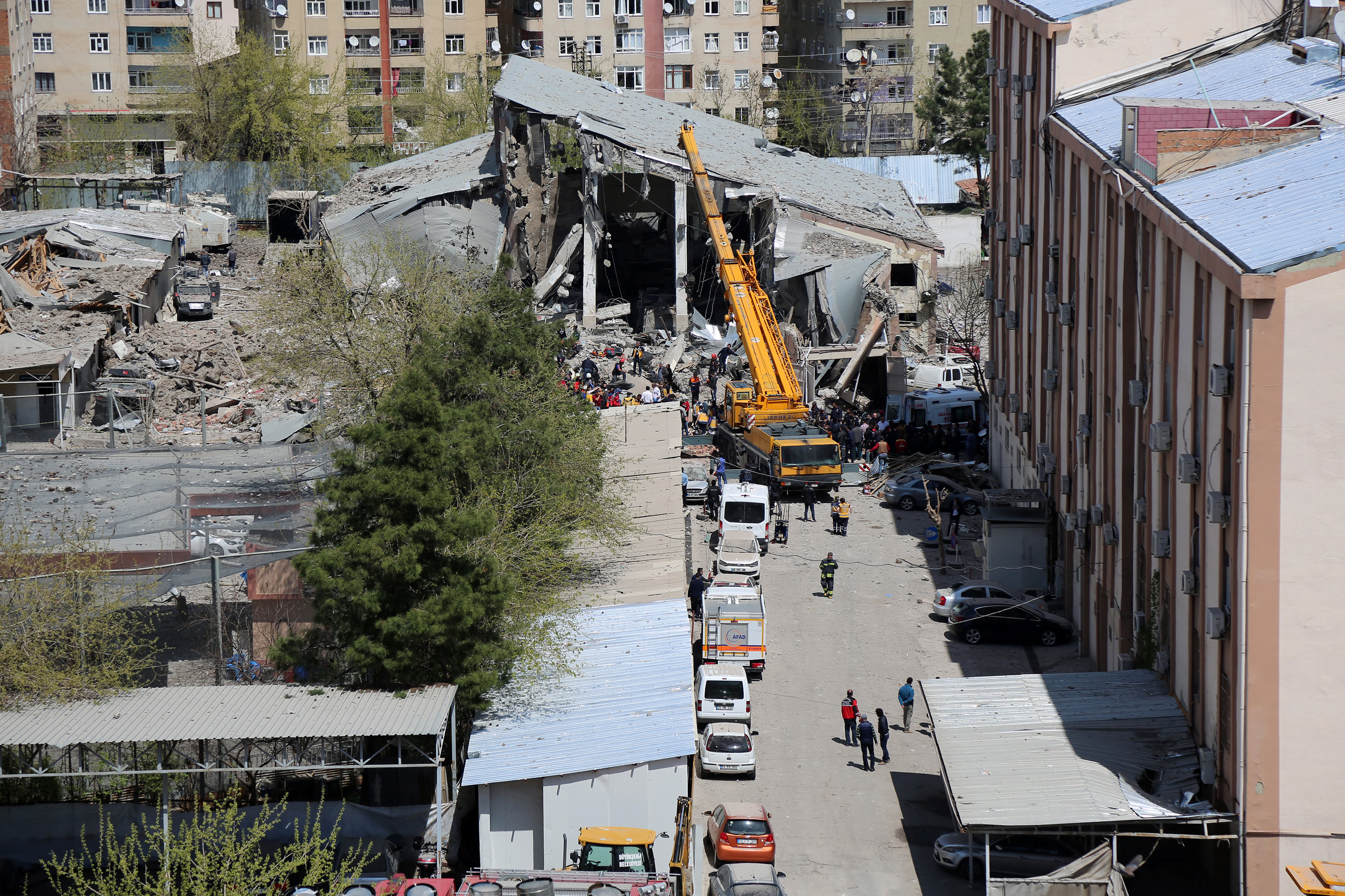 Diyarbakır’daki patlama terör saldırısı