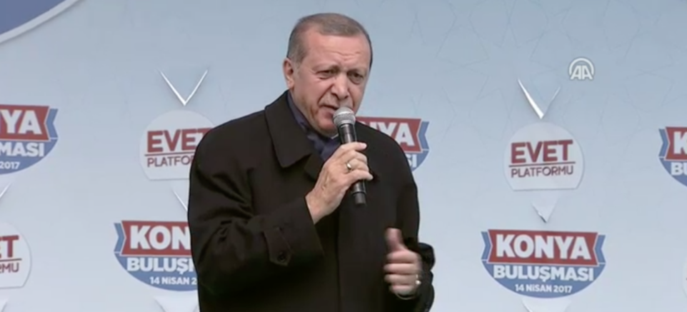 Cumhurbaşkanı Erdoğan eyalet dedikodularına son noktayı koydu