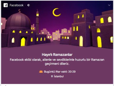 Facebook’tan Müslümanlara iftar tuzağı!