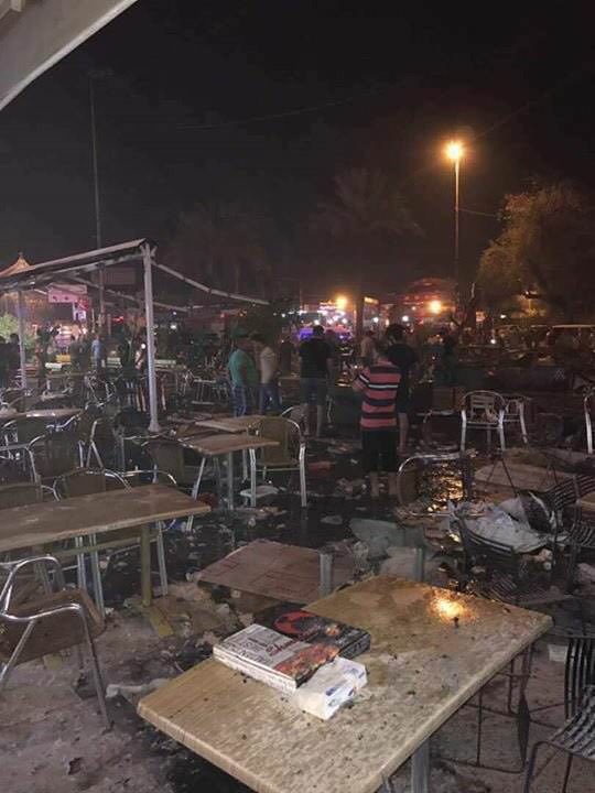 Bağdat Karrada’da bombalı saldırı; çok sayıda ölü var