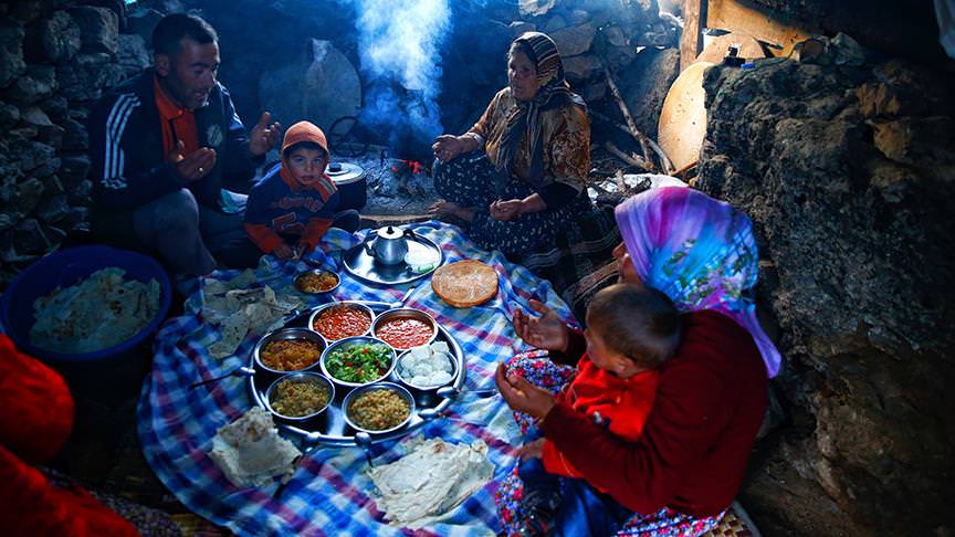 Yörük geleneği iftar sofralarında da yaşıyor