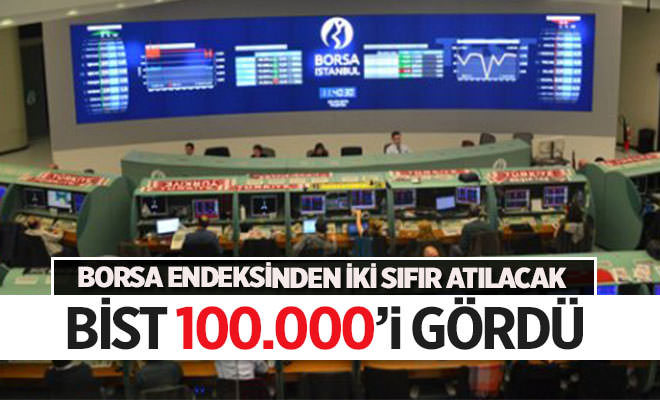 Borsa İstanbul’dan tarihi rekor: 100.000