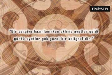 Rus ressam marküteri sanatını Kur’an-ı Kerim’den ayetler ile yaşatıyor