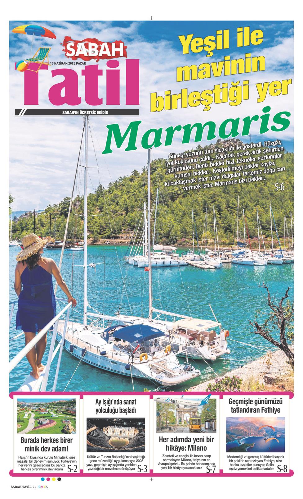 15 Haziran 2025 Pazar - Sabah Tatil gazetesi manşet