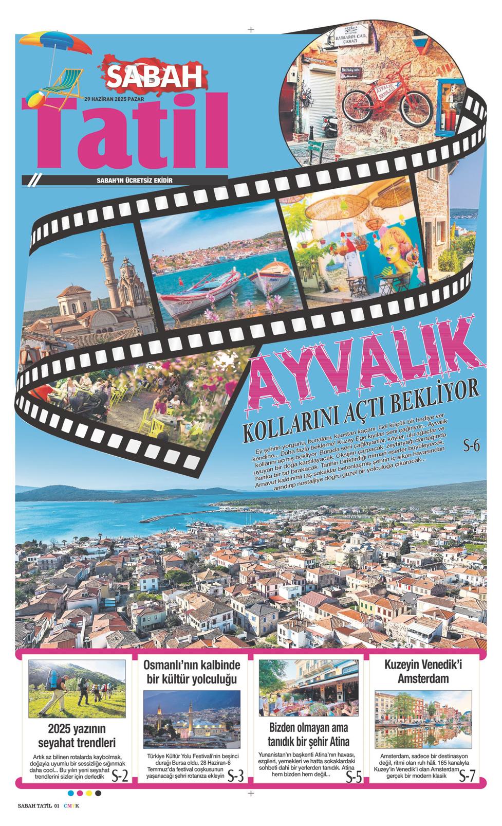 29 Haziran 2025 Pazar - Sabah Tatil gazetesi manşet