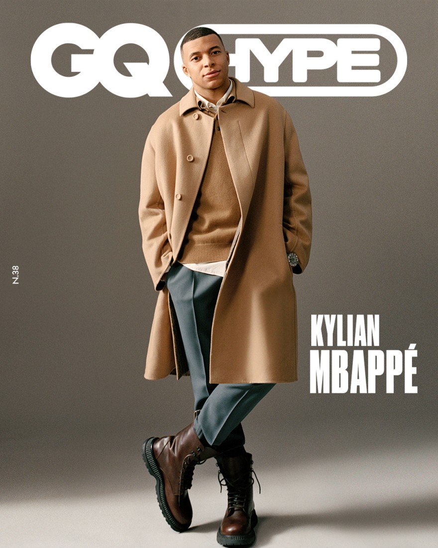 GQ HYPE Kylian Mbappé Kapak Fotoğrafı