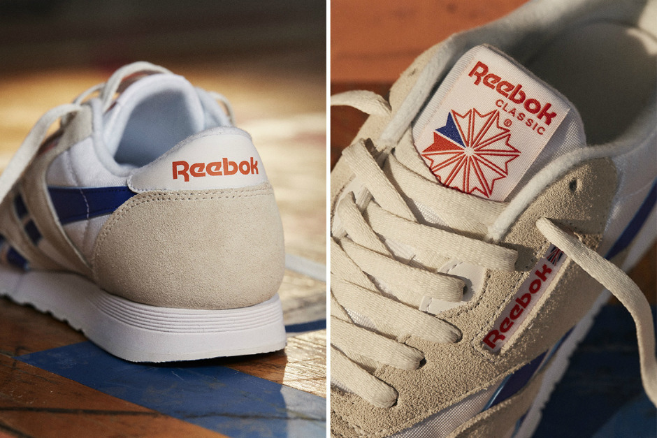 reebok tan trainers
