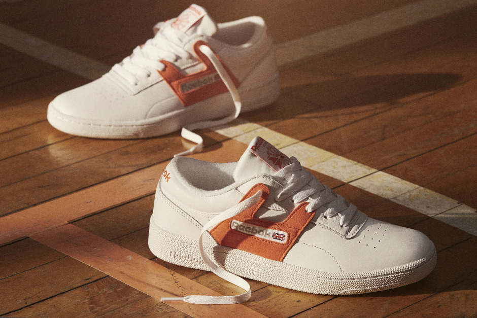 reebok tan shoes
