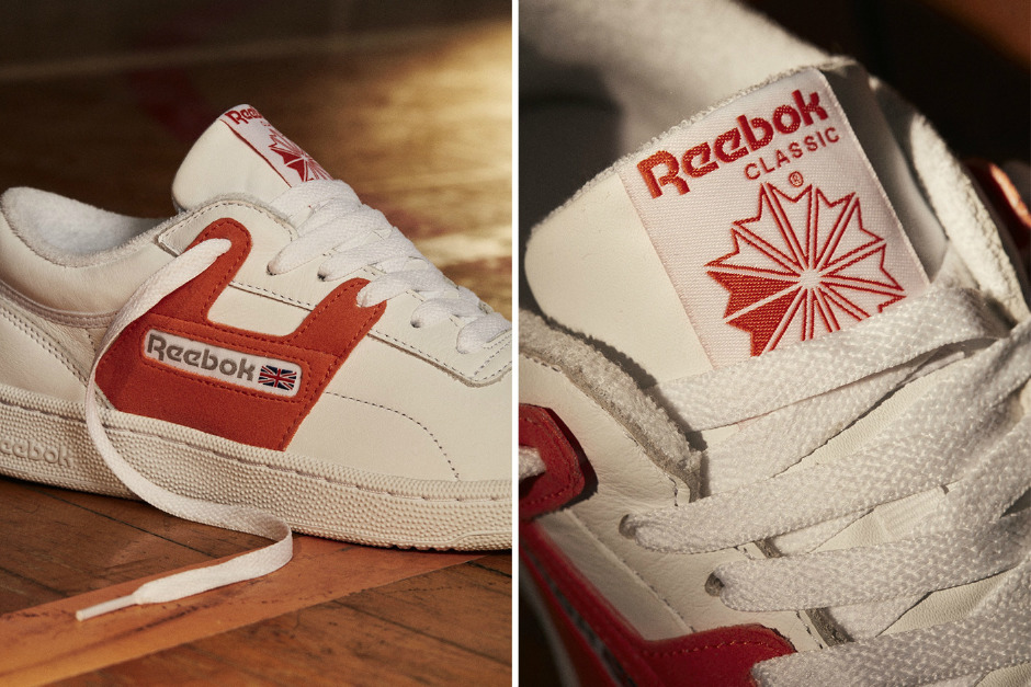reebok tan trainers