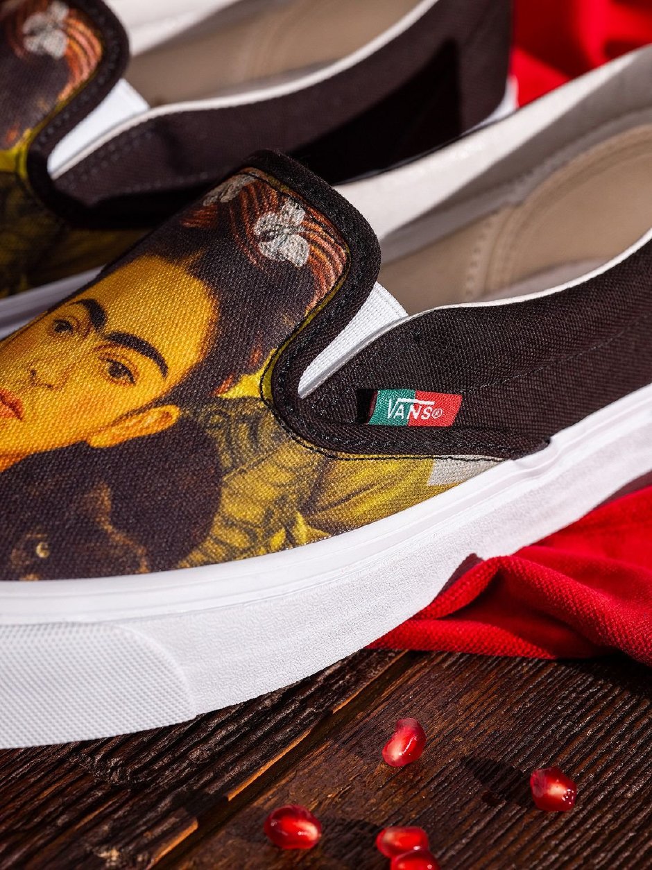vans slip on frida kahlo