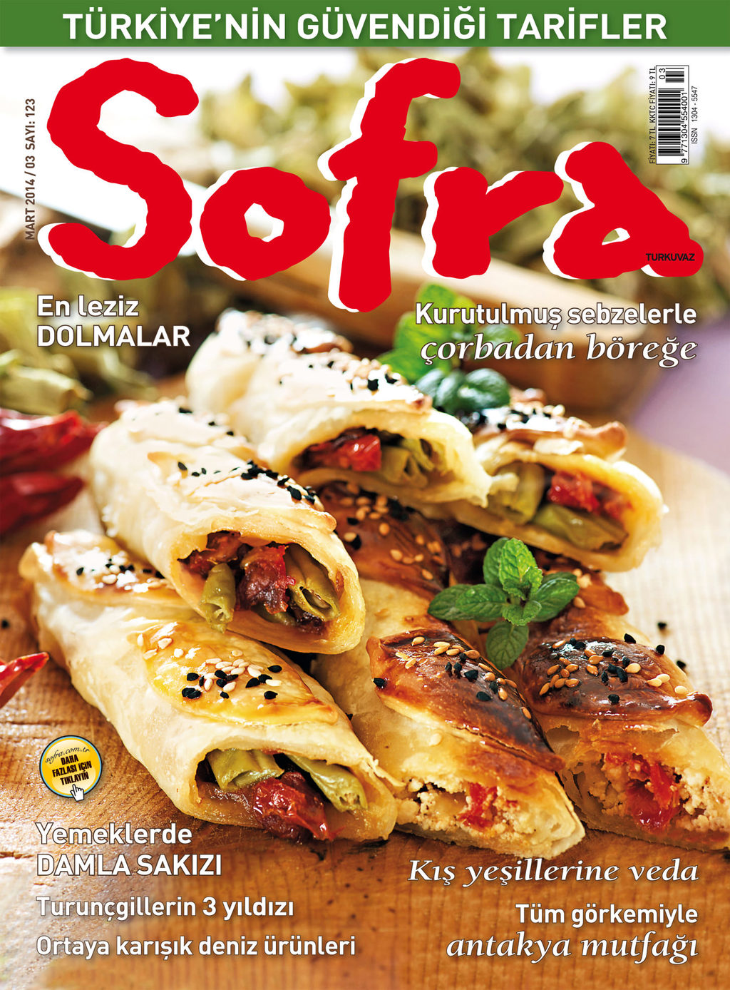 Sofra'nın Mart sayısı çıktı!