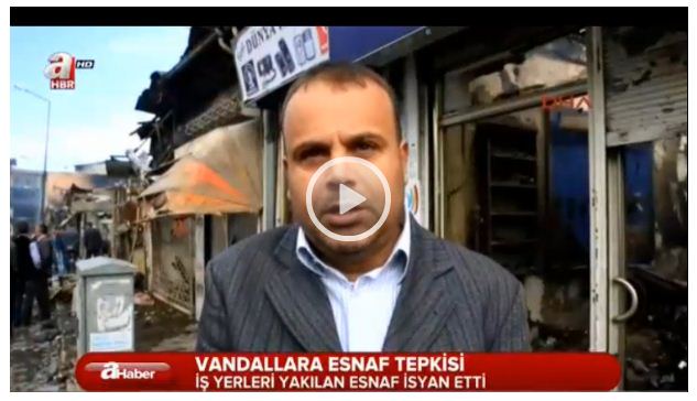 Bölge esnafından HDP'ye tepki! - 1