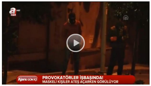 Silahlı Kobani provokatörleri!