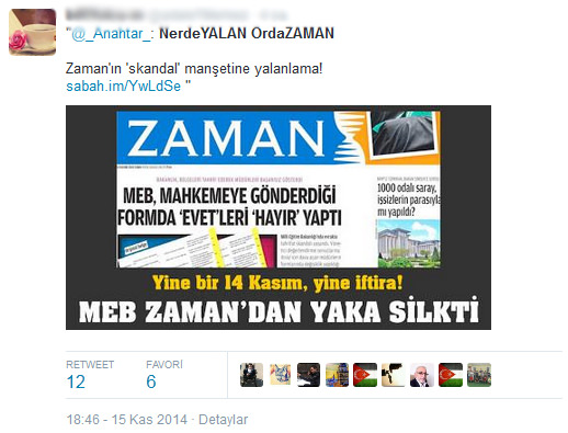 Nerde yalan orda Zaman!