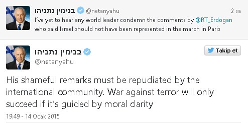Netanyahu aklınca Erdoğan'a cevap verdi - 1