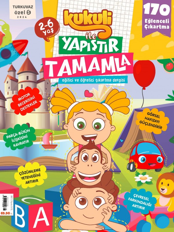 KUKULİ İLE YAPIŞTIR TAMAMLA 5