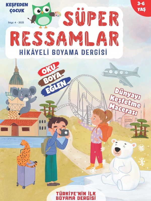 SÜPER RESSAMLAR SAYI 4