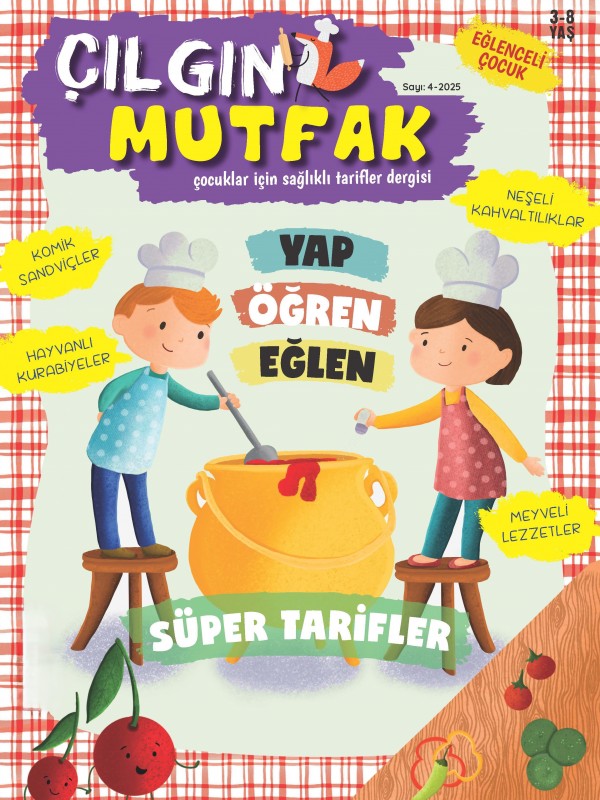 EĞLENCELİ ÇOCUK ÇILGIN MUTFAK SAYI 4