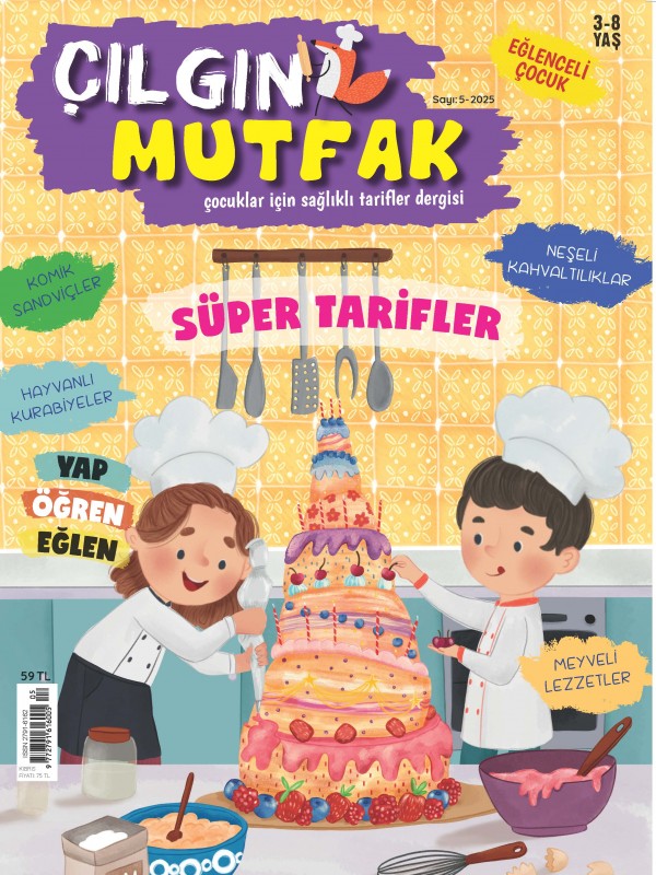 EĞLENCELİ ÇILGIN MUTFAK SAYI 5 001