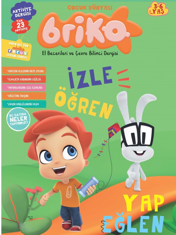 BRİKO İZLE ÖĞREN YAP EĞLEN SAYI 14