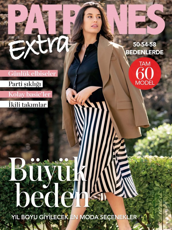 PATRONES EXTRA BÜYÜK BEDEN 2025-3