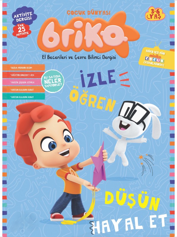 BRİKO İZLE ÖĞREN YAP EĞLEN SAYI 15