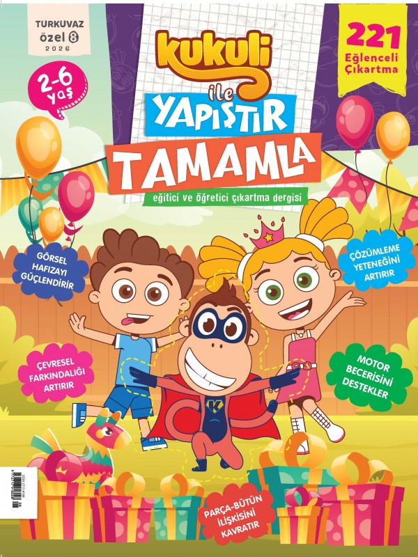 KUKULİ İLE YAPIŞTIR TAMAMLA 8