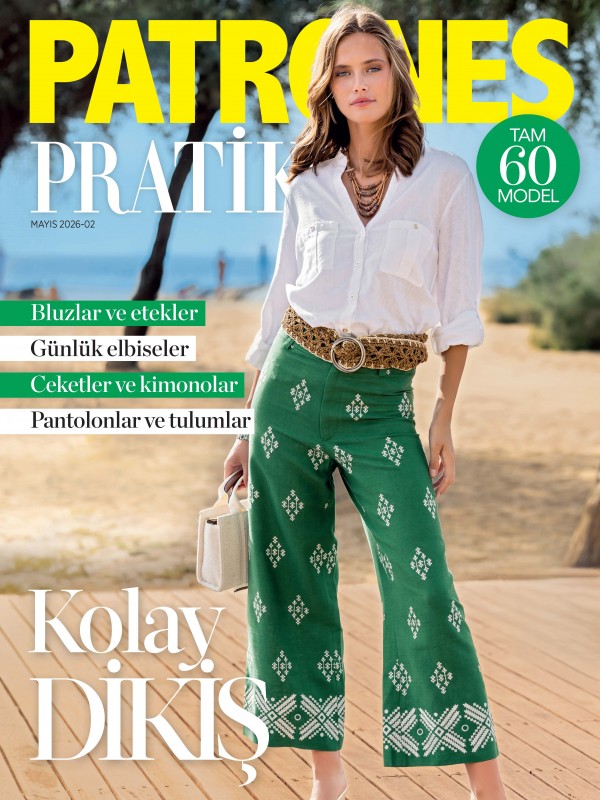 PATRONES KOLAY DİKİŞ PRATİK SAYI 2