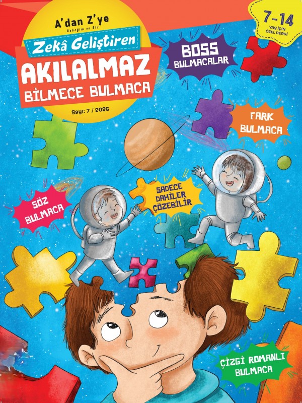 AKILALMAZ BİLMECE BULMACA SAYI 7